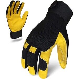 Ironclad EXO2-MLG2-04-L EXO Mechanics Leather Gloves Black Large